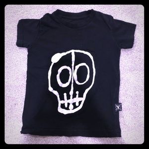 Nununu black Skull Tee